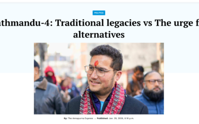 Kathmandu-4: Traditional legacies vs The urge for alternatives